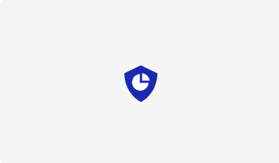 Analytics Shield Blue