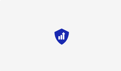 Financial Shield Blue